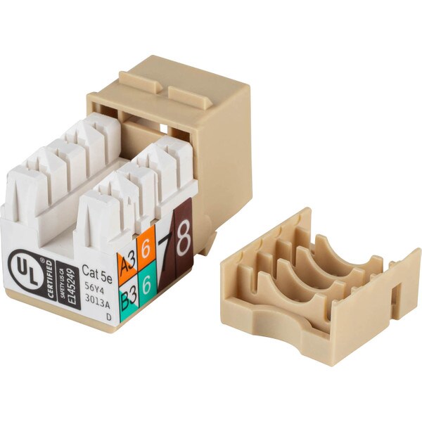 Main product image for CAT5E KEYSTONE JACK BEIGE 67674